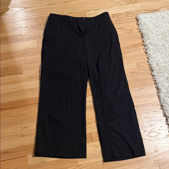 Pants - Delancy Classic Black Wide-Leg Women's Pants